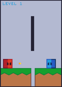 Save Blue cube!