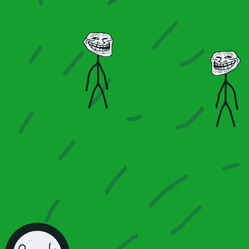 Trollface Fight (Trollface) by @KalaniCoding