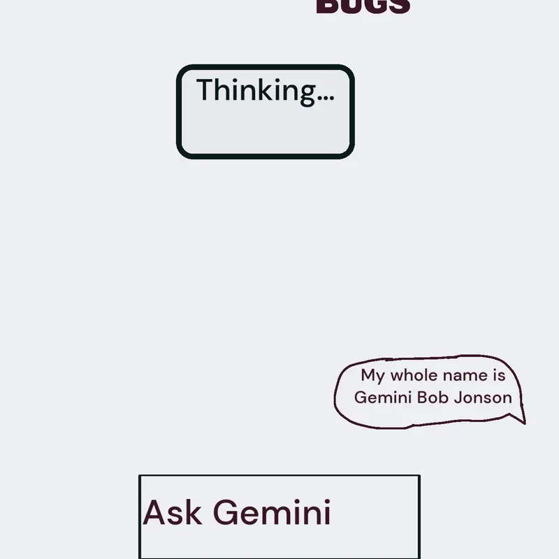 Ai Gemini and bob by @silentaphid659