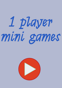 1 player mini game