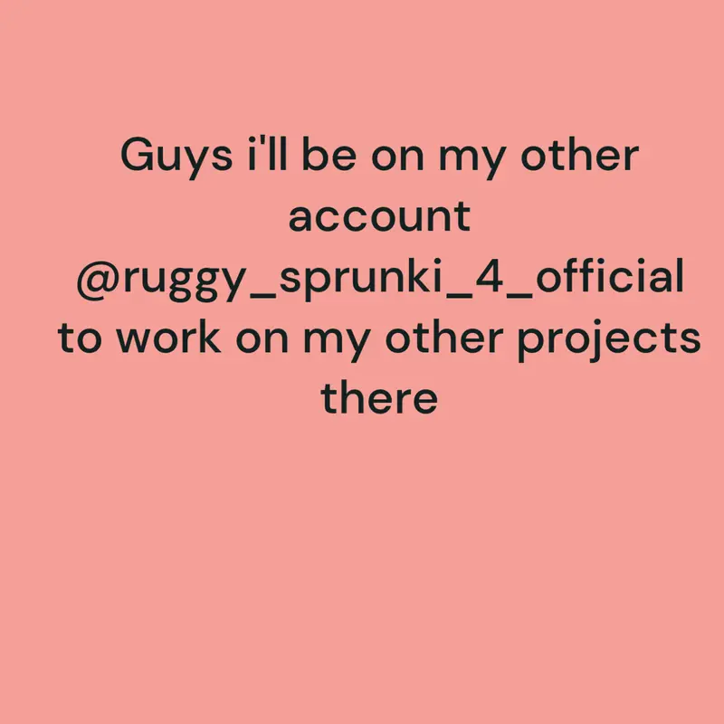 Game by @ruggy_sprunki_3_official