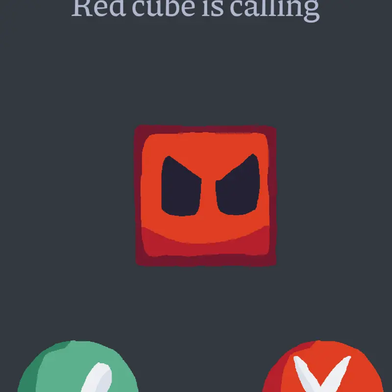 Don't call red cube at 3.A.M.(joke game) by @RedCubeGuy