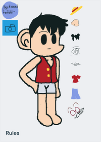 Make your own ONE PIECE character!!