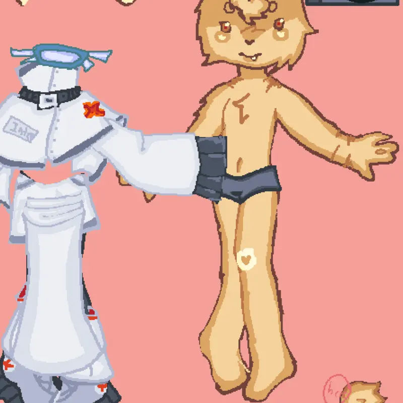 Wip animal hospital dressup thing by @ZaharaCortes