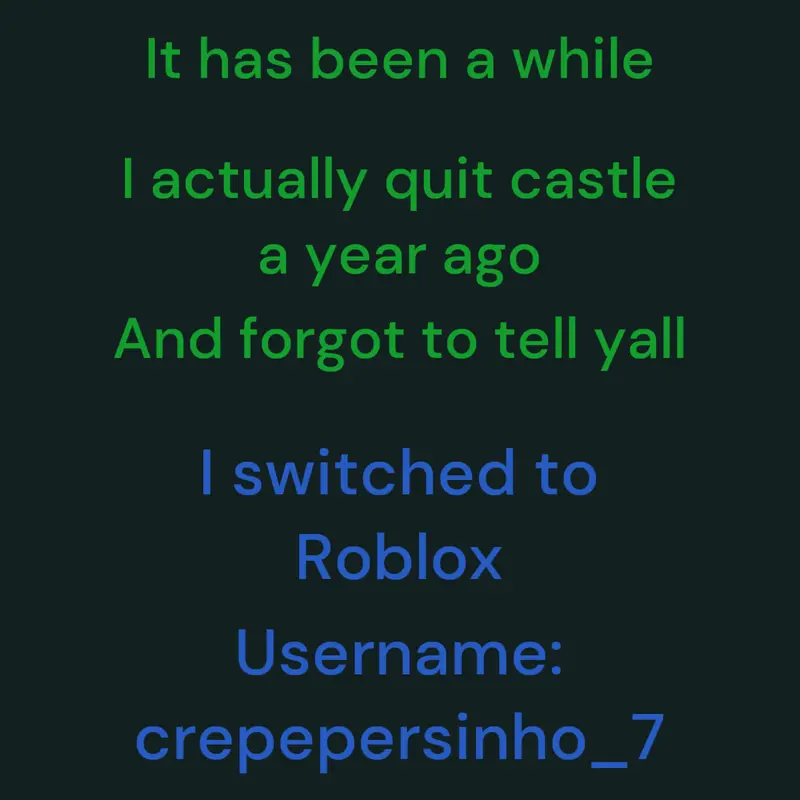 I quit... by @creeper_productions