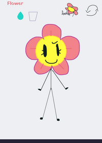 First Flower ragdoll ever bfdi ragdoll