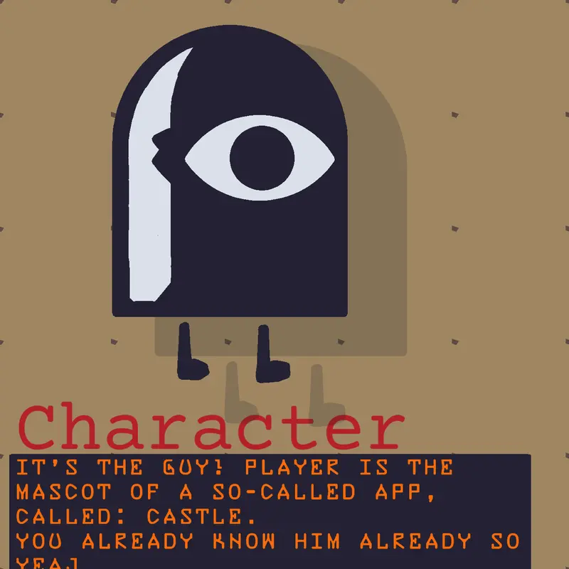 Blueprint island: character by @Talal4