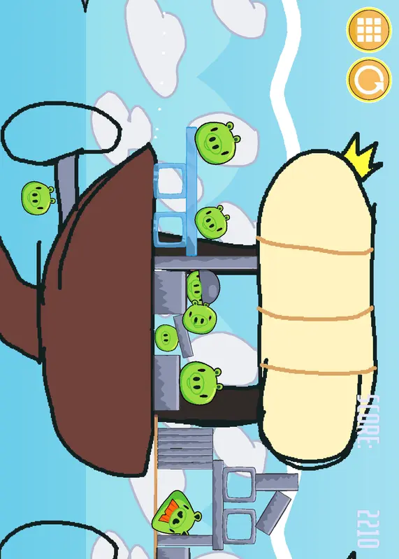 Angry birds: Sky by @seekasutan
