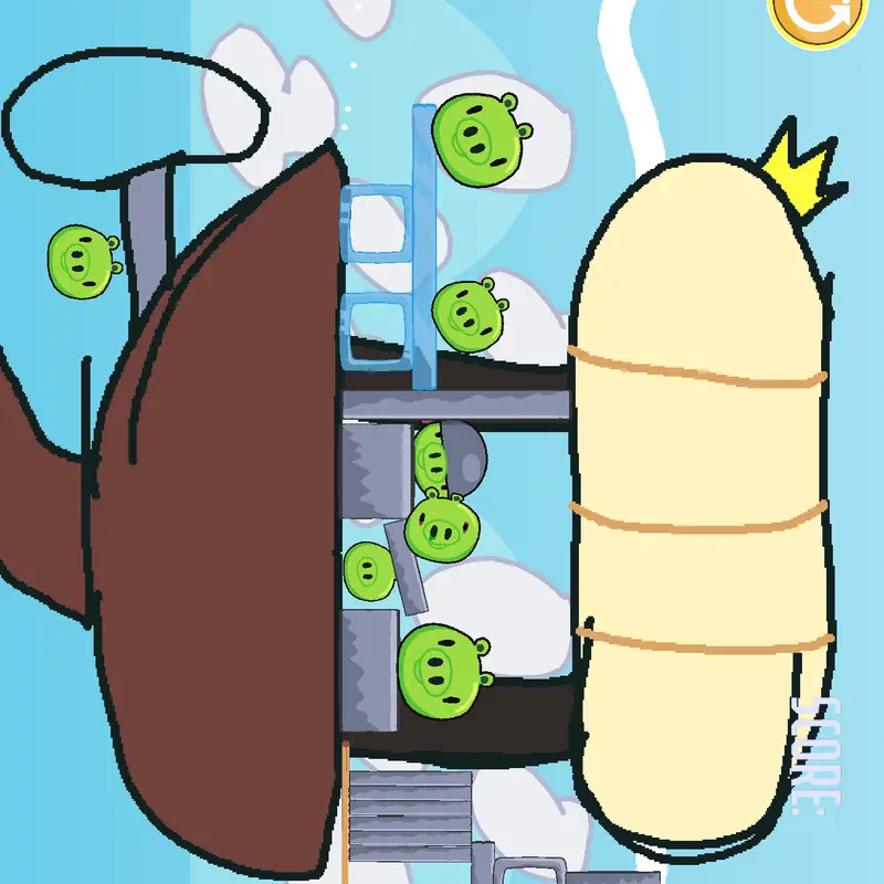 Angry birds: Sky by @seekasutan
