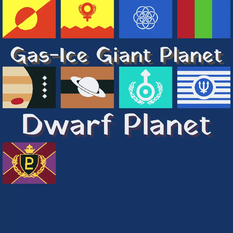 Flag Band: Solar System by @MaverGreen