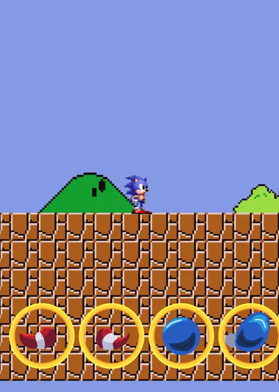 Daily sonic in mario by @Xurii4