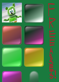 Jelly(glassy)  buttons