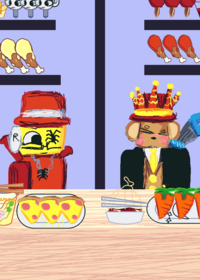 Mukbang Rackdoll game