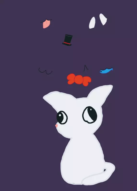 Kitty emotions dressup by @hellothwre