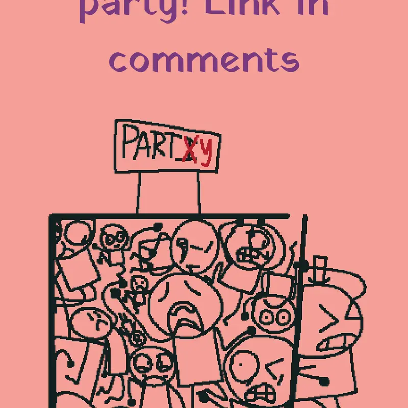 PLEASE JOIN THE PARTY by @thesecondT14-5