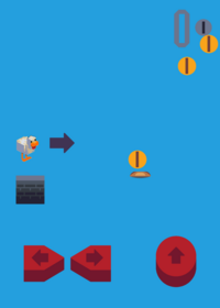 Chicken parkour