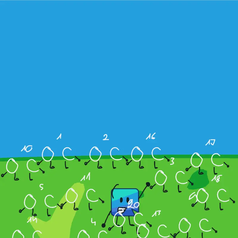 BFDI intro remix party! by @PaperGray_OFF