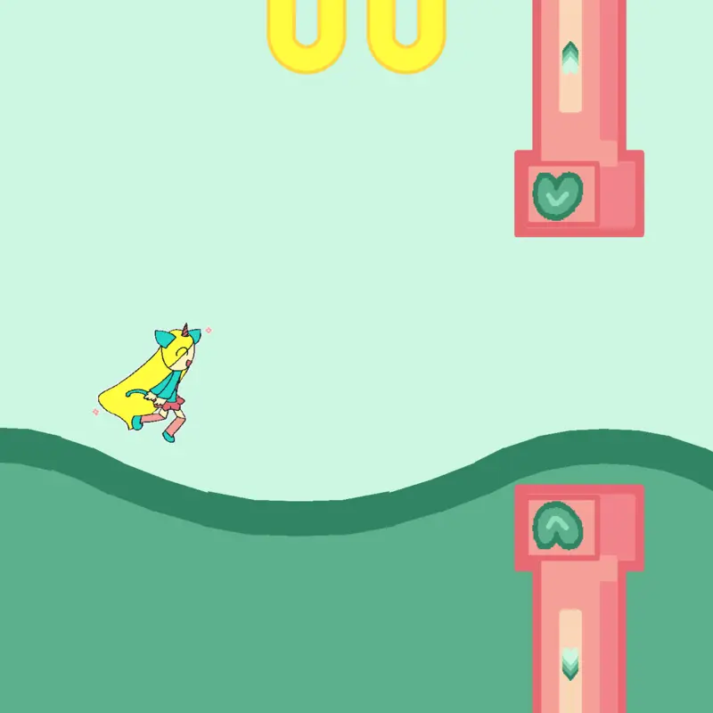 KawwaiPrincessGirl Flappy-Bird! by @alyssia_rosa