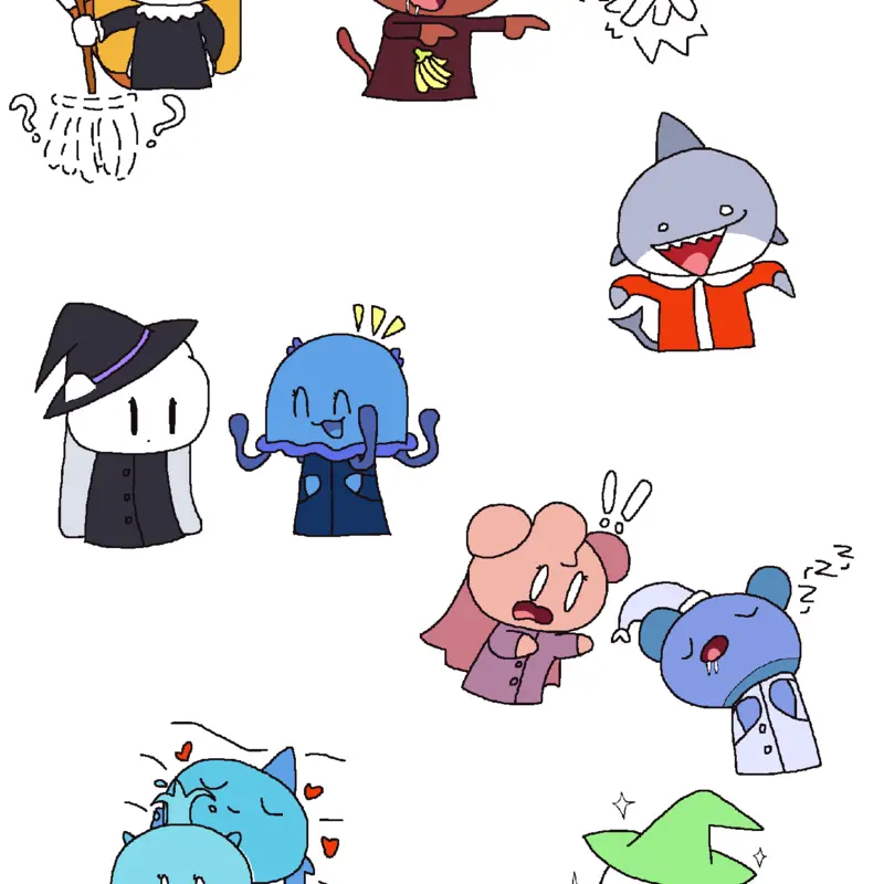New Dolls Crew by @Bliecat
