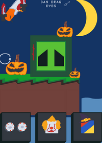 Create and decorate Halloween version