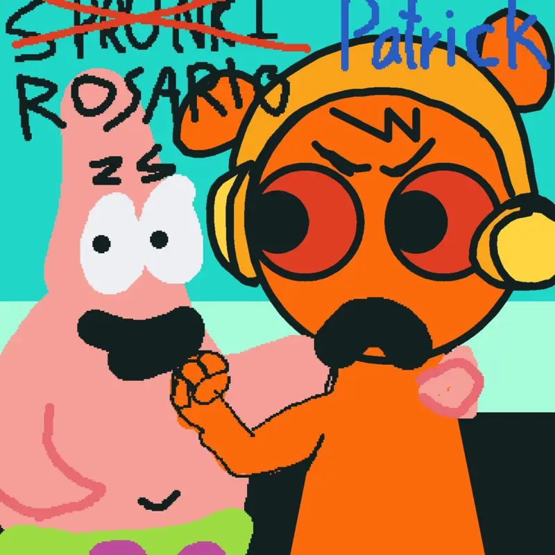 Rosario's Jesus Patrick and his friends by @RosarioYaNoMePreocupe