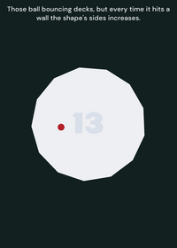 Those ball bouncing decks but every hit, the...