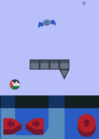 a platformer game