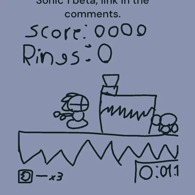Tournament From Sonic 1 by @BananaPeelCharacter