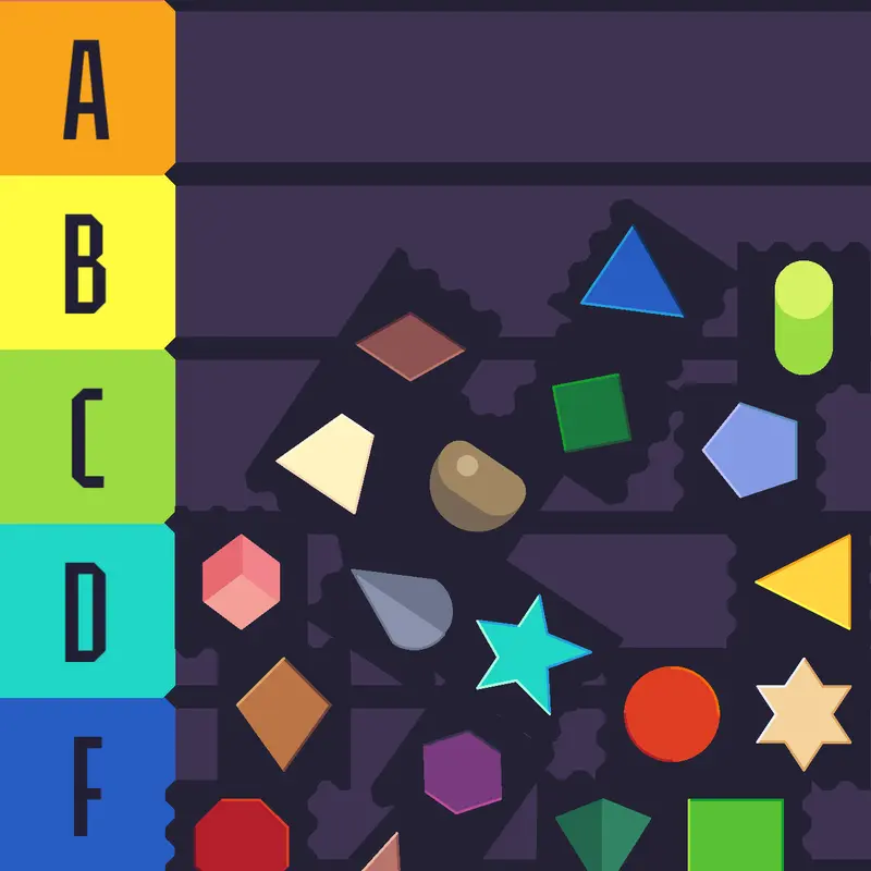 Shape ranking by @Ivanya00