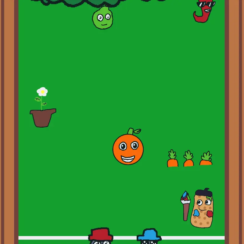¡Redbro Figths fruit! by @Yasper