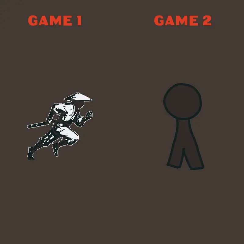 Runner, samurai, stickman, infinito, run by @Dhz541