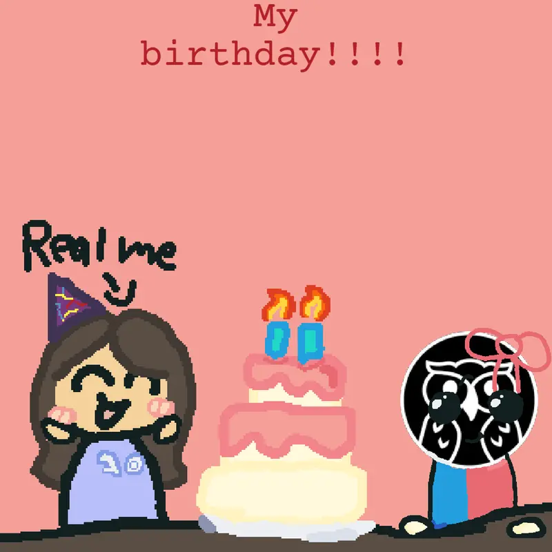 MY BIRTHDAYYY by @HOLLYmoonlight