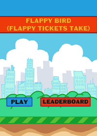 Flappy Bird (Flappy Tickets) in Castle!