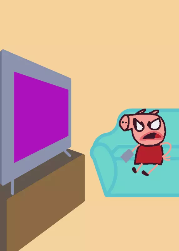 Jennifer watches hazbin hotel/grounded by @neymatin