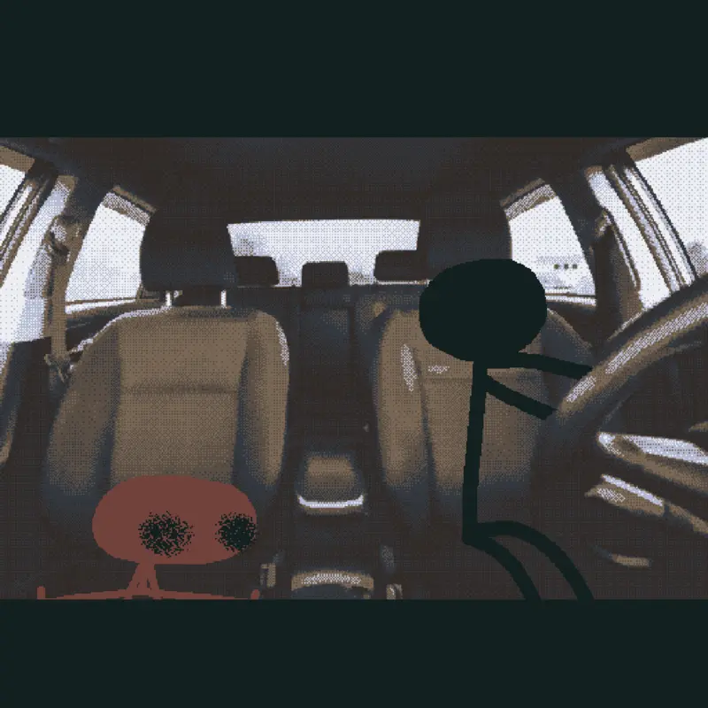 How glitched met a dumb driver seriously by @Gjhyr