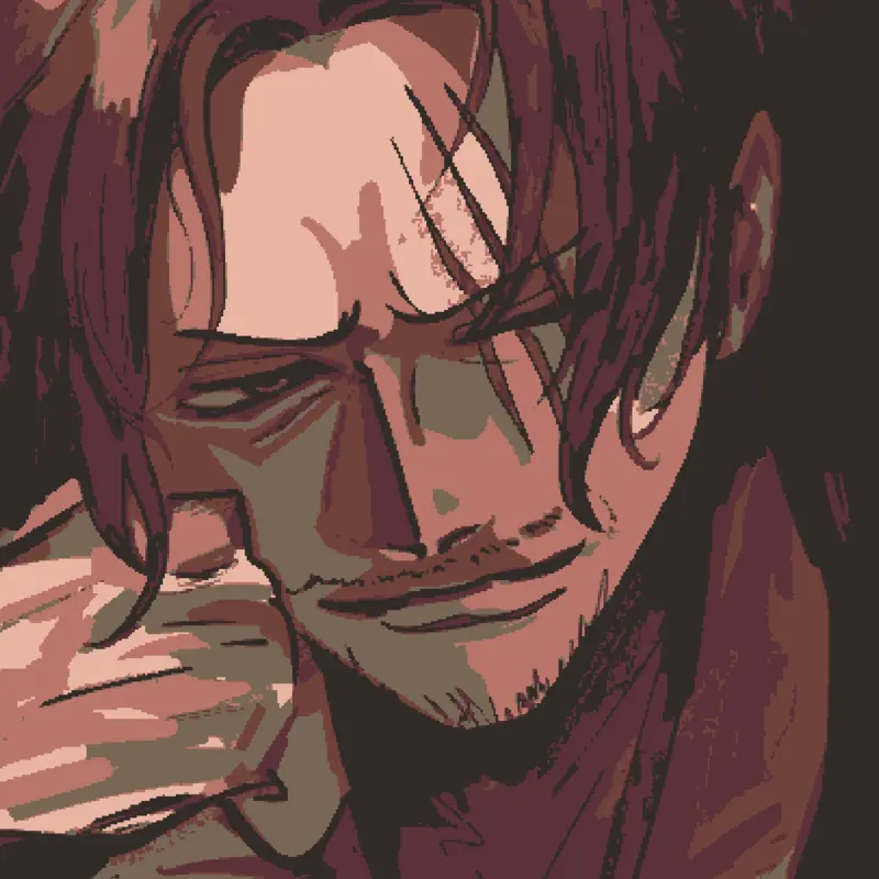 Shanks art by @Soshiro_Jazz