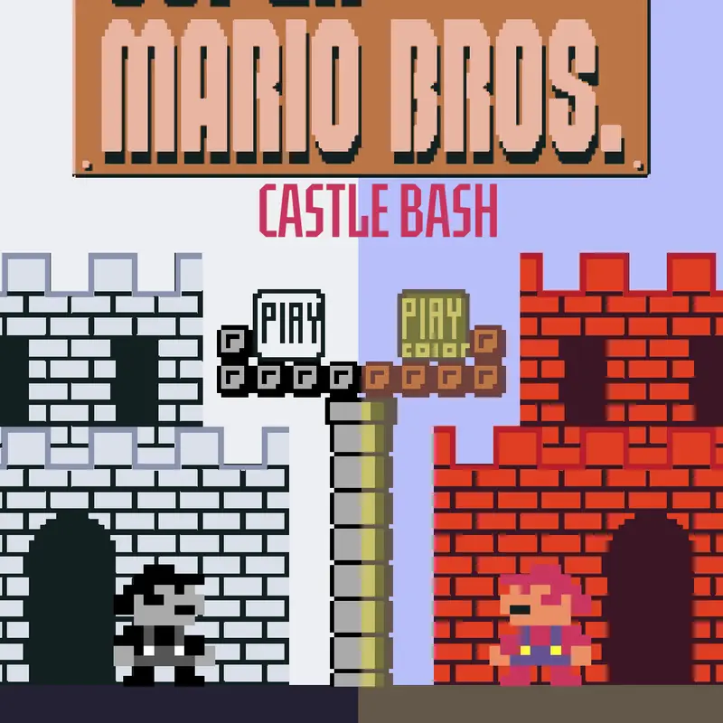 Super Mario bros castle bash by @FiveNightsAtFreddys