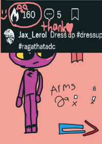 Dress up game but tadc