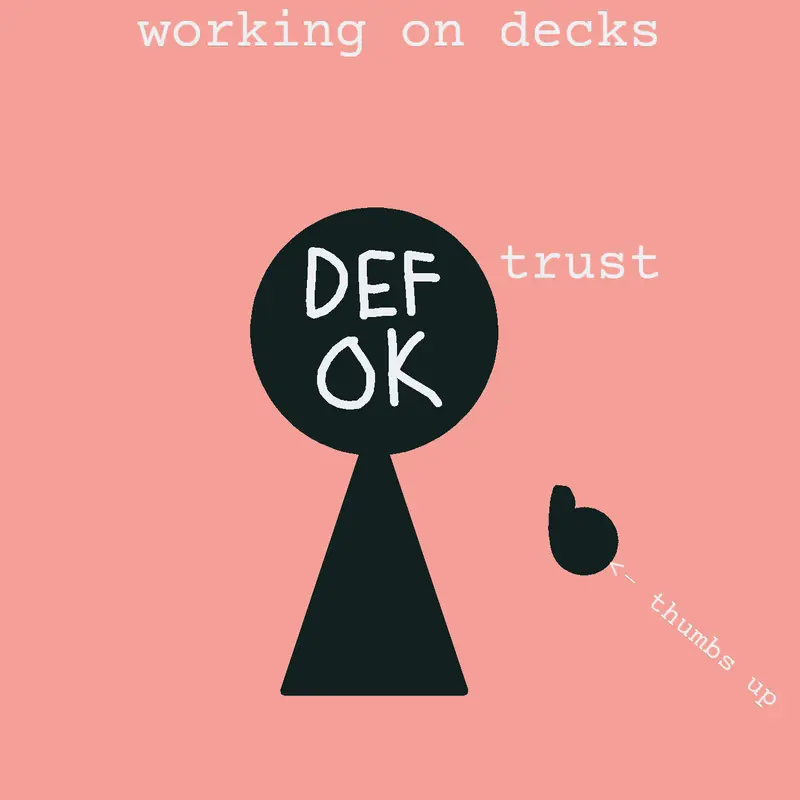 “yah im fine” said the def not ok guy by @randomdeckz