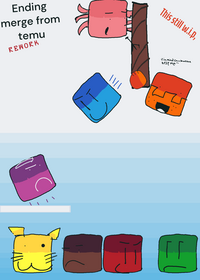 [content]: THE ENDING MERGE, FROM TEMU...