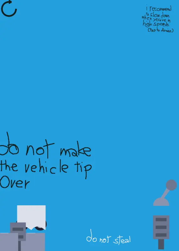 Do not make the vehicle tip over by @deckne