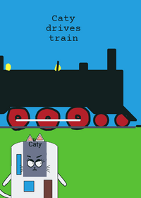 Caty driving train???