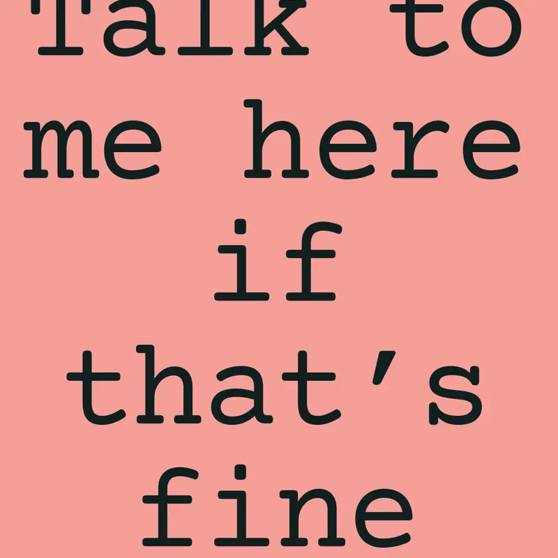 Hi talk to me here talk some body one by @rayanbros