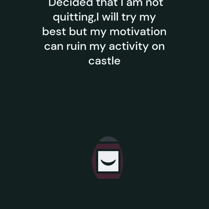Not quitting by @Late_mate