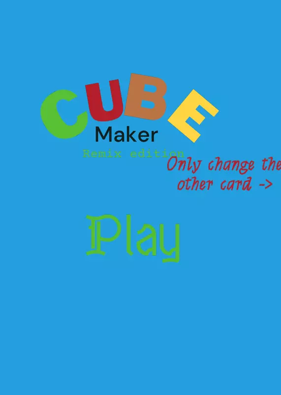 Make a cube! by @CatCubeMakerPR0