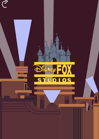 destroy the Disney fox studios logo