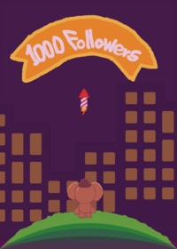 ¡1000 followers!