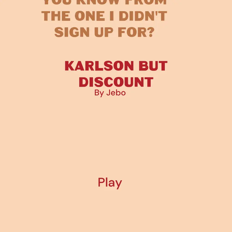 Game by @jabo