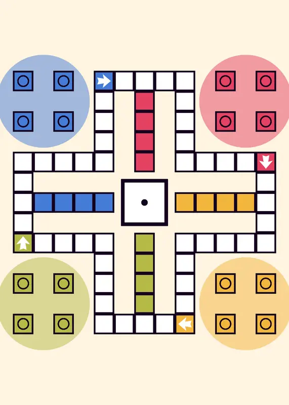 LUDO board game by @Luxerlandman