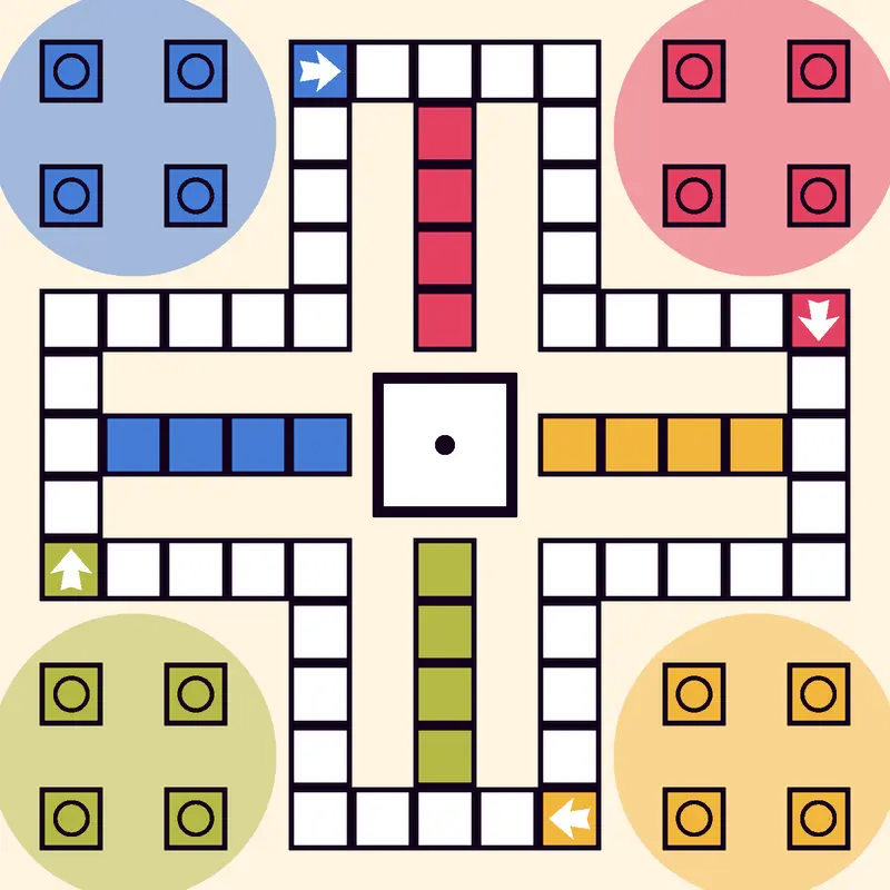 LUDO board game by @Luxerlandman
